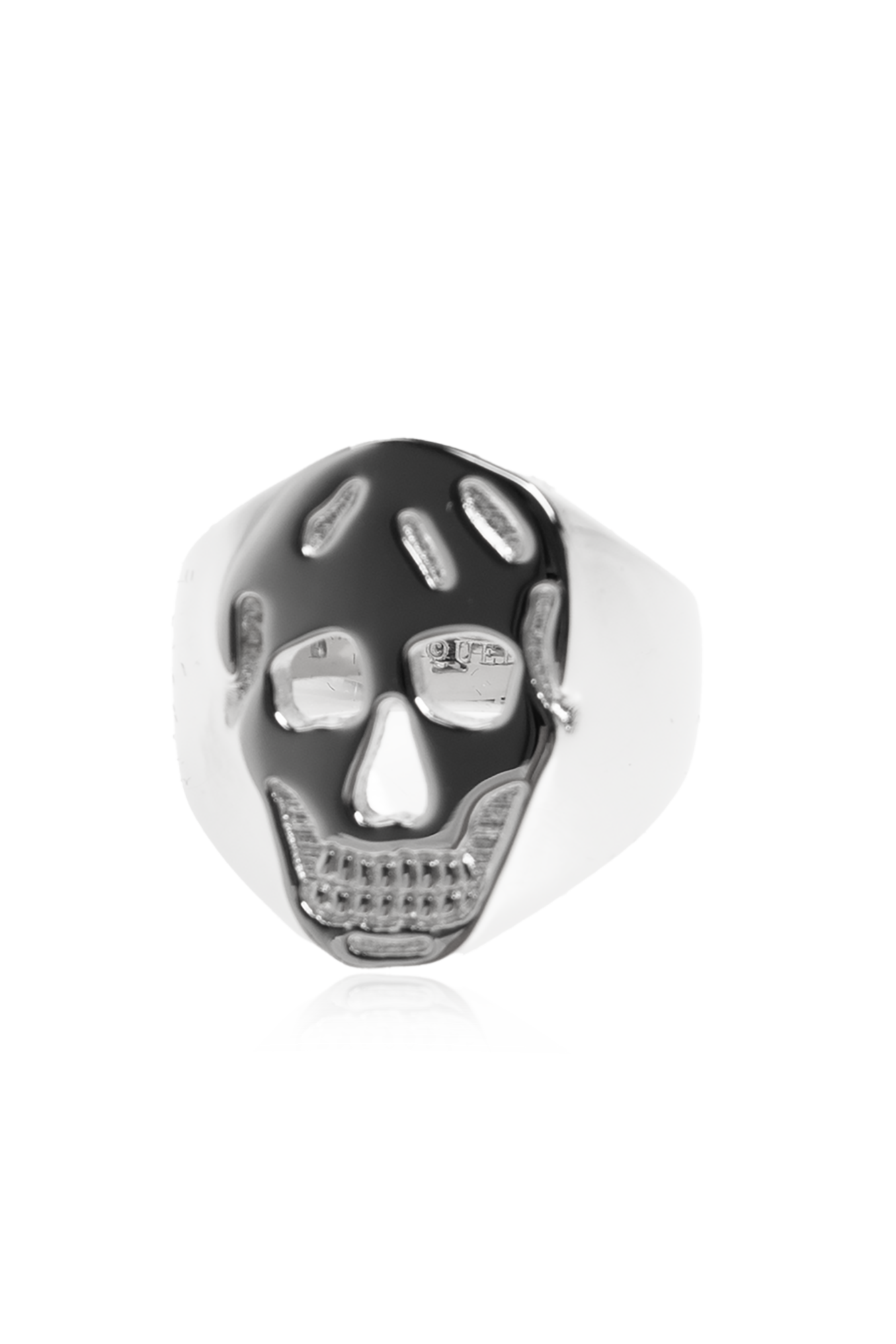 Alexander McQueen Signet ring with a distinctive skull motif